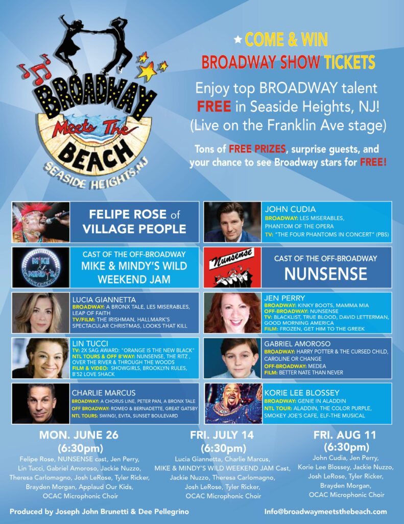 Broadway Meets the Beach Seaside Heights New Jersey Official Tourism